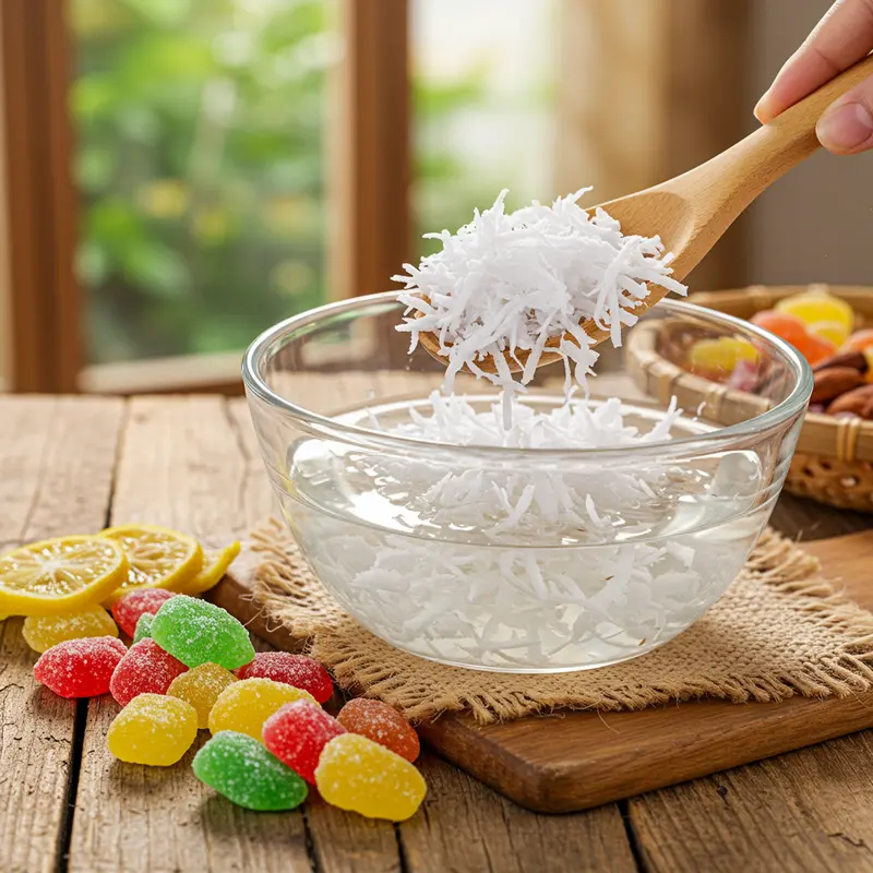 Chuẩn bị mứt sạch sẽ, rửa và ngâm để sơ chế nhân bánh Trung Thu.