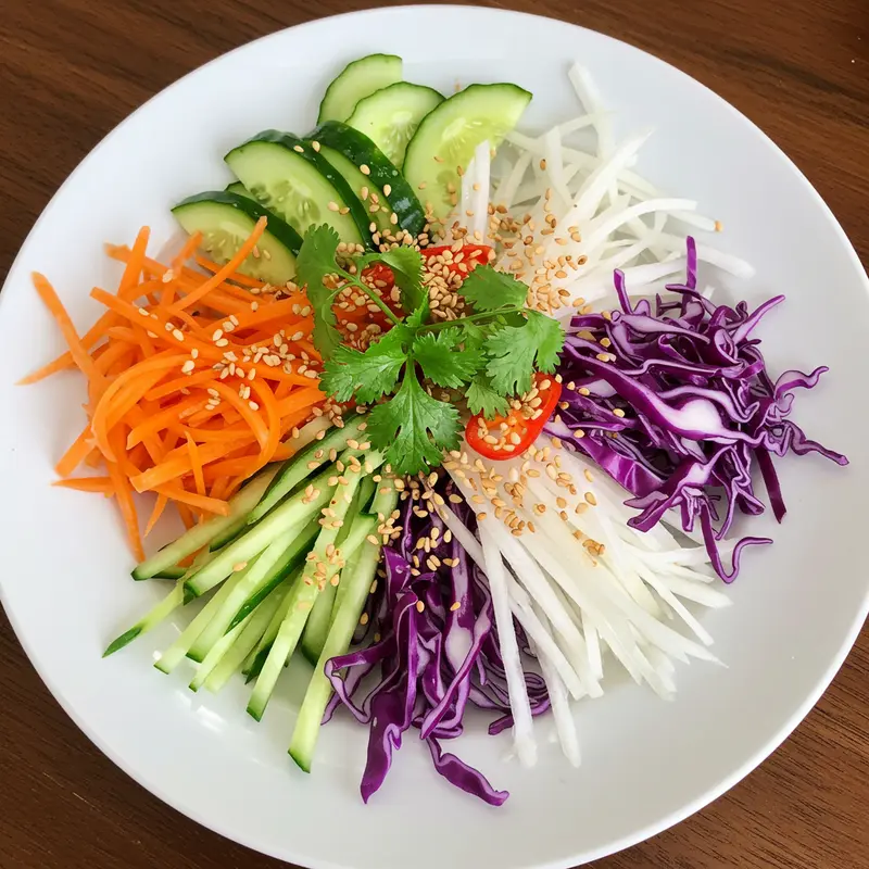 Bữa cơm chay quây quần gia đình ngày Tết