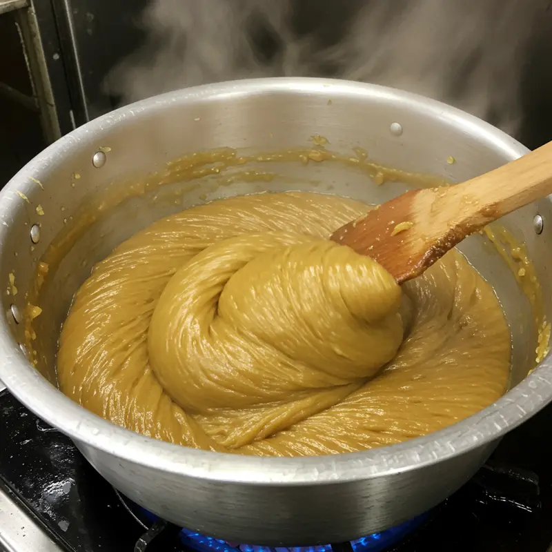 Các nguyên liệu chuẩn bị cho nhân bánh Trung Thu truyền thống.