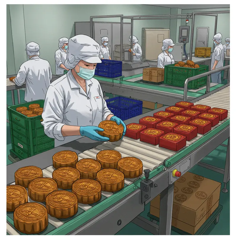 Doanh nghiệp trao đổi ý tưởng thiết kế logo bánh trung thu.