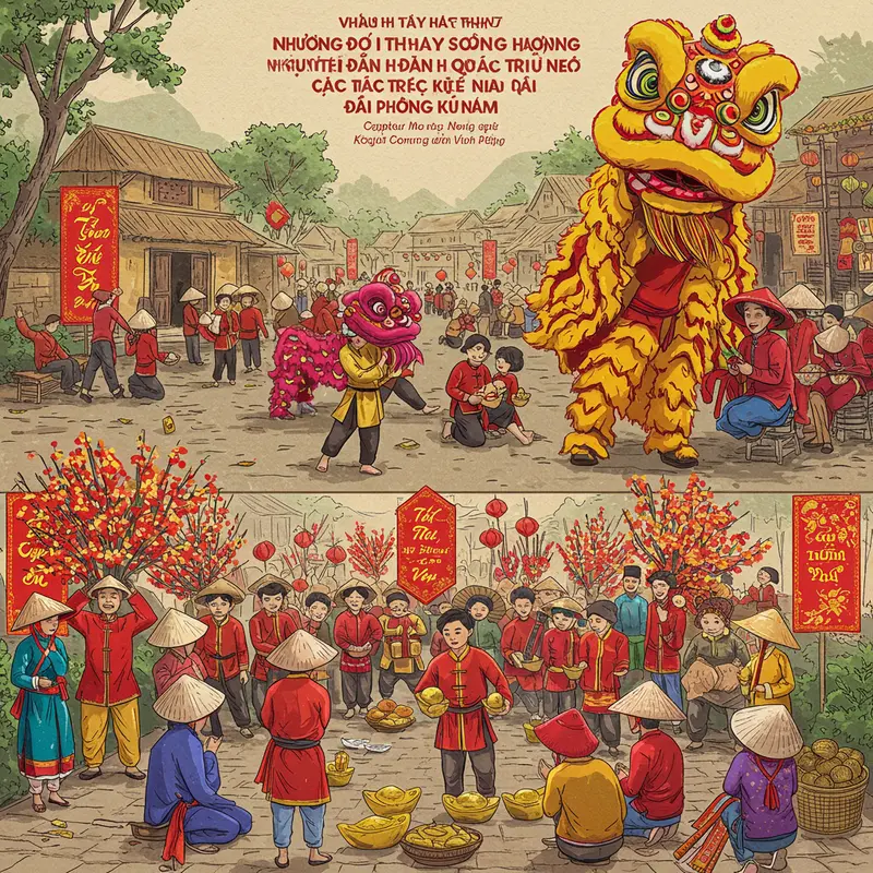 Gia đình Việt sum vầy bên bàn cỗ cúng tổ tiên ngày Tết.