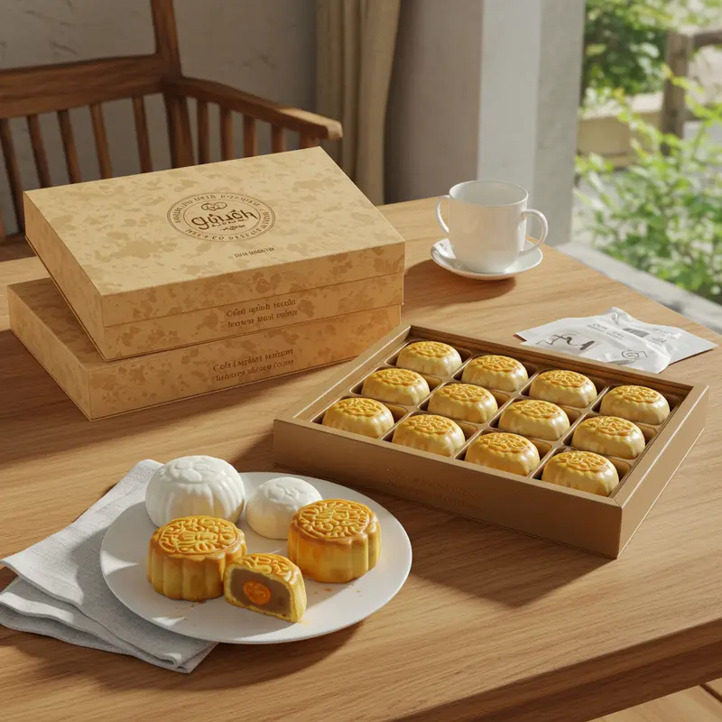 Bánh mochi Trung Thu tươi và các dấu hiệu nhận biết bánh bắt đầu hỏng.