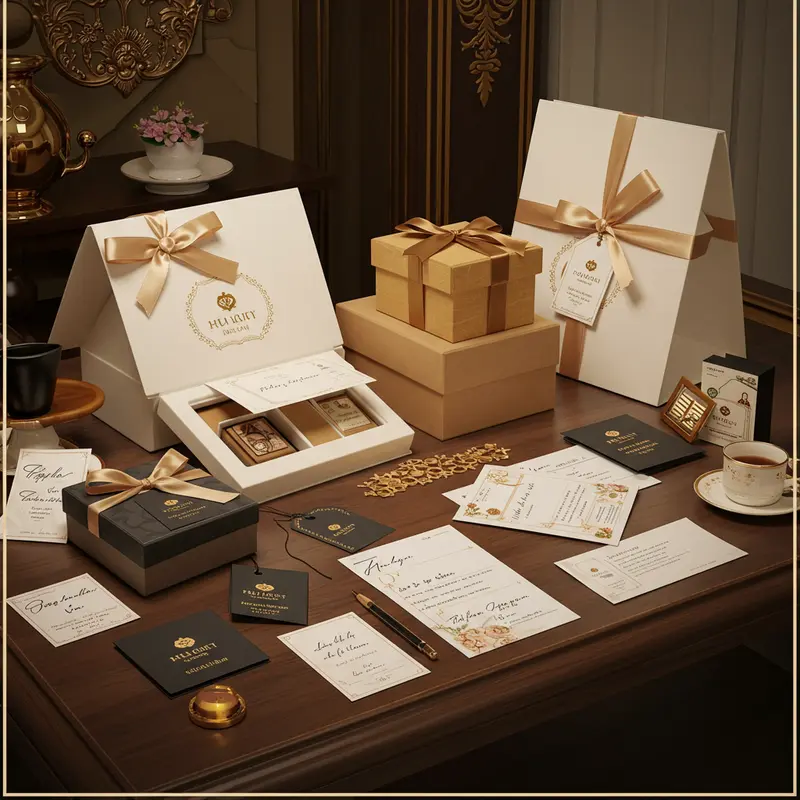 Hộp quà cao cấp tượng trưng cho sự tri ân khách hàng.
