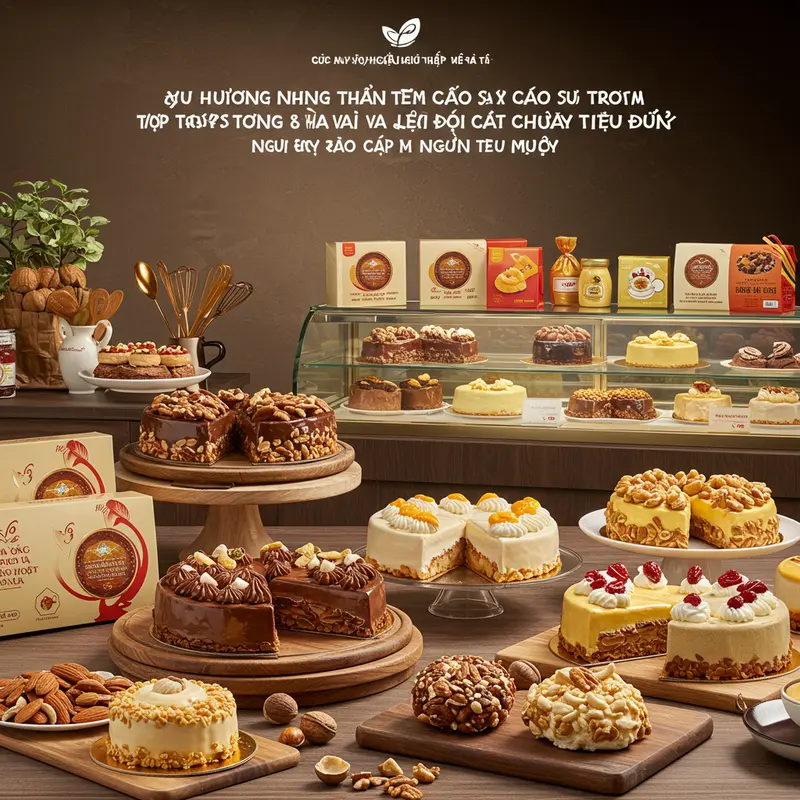 Bánh Trung Thu truyền thống với nhân thập cẩm đa dạng.