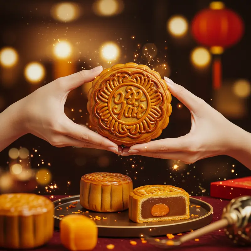 Bánh Trung Thu dát vàng và đính kim cương – đỉnh cao của sự sáng tạo và sang trọng.