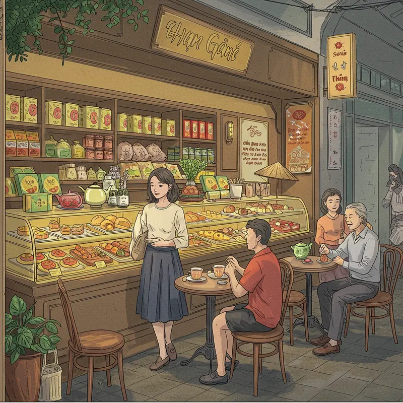 So sánh bánh Trung Thu truyền thống và loại tốt cho người tiểu đường.