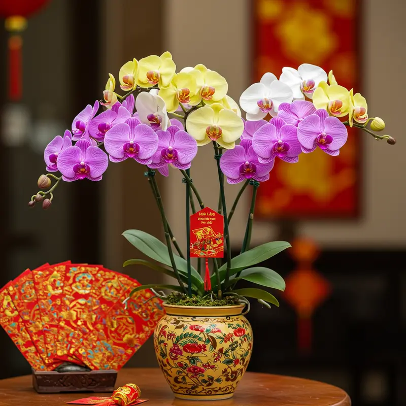 Hoa đào và mai vàng – sắc xuân rực rỡ, biểu tượng Tết ba miền.