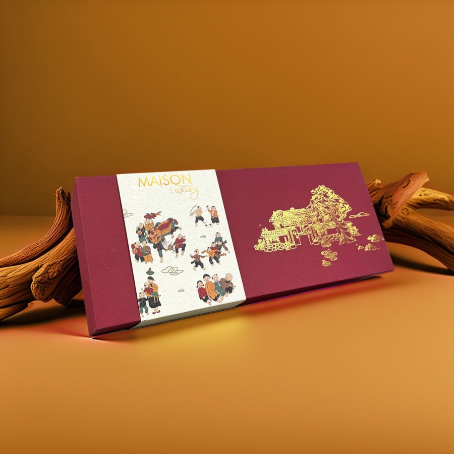 Hộp Bánh Trung Thu Maison - Hộp 3 bánh