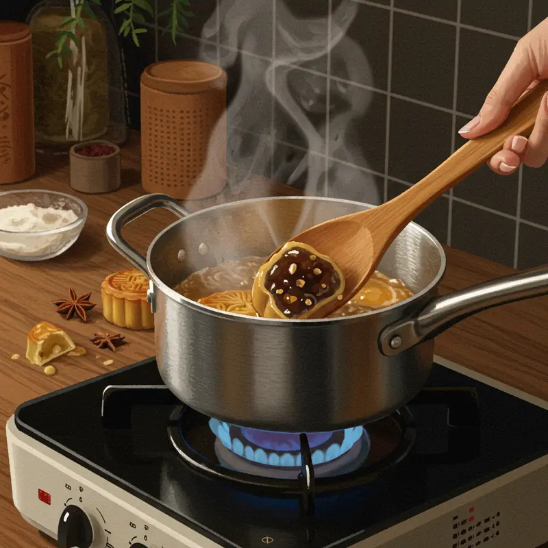 Nguyên liệu tự nhiên phong phú giúp nhân bánh trung thu đậm đà hương vị mà không cần nhiều đường.