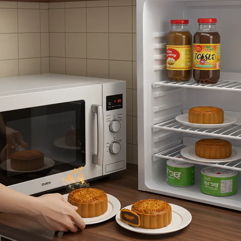 Các loại bánh Trung Thu cao cấp với nhân đa dạng và vỏ bánh tinh tế.