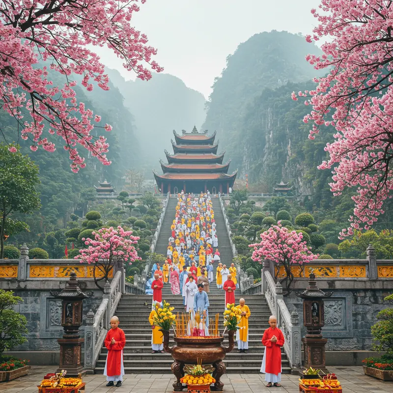 Gia đình Việt sum vầy đón giao thừa cùng pháo hoa rực rỡ và nghi lễ truyền thống.