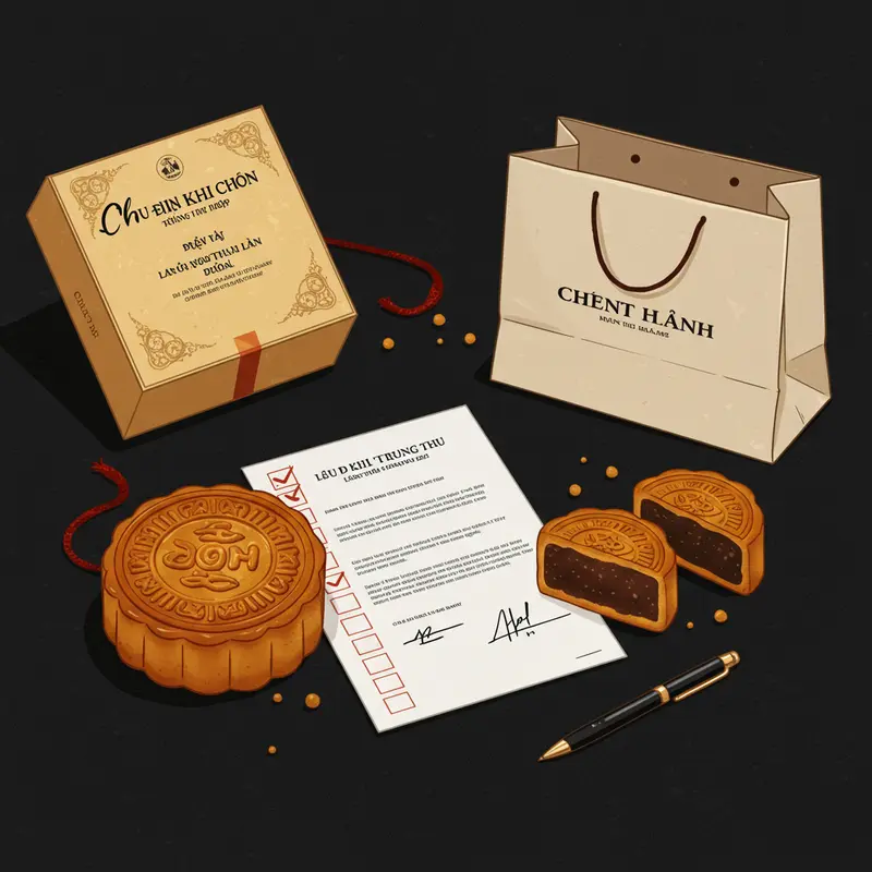 Bánh trung thu mang ý nghĩa sum vầy, là lựa chọn quà tặng sang trọng cho doanh nghiệp.