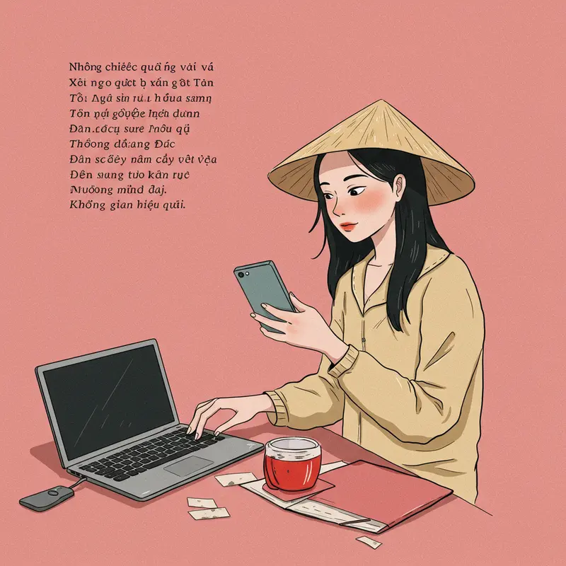 Gia đình cùng nhau lập danh sách quà Tết và các món đồ cần mua sắm.