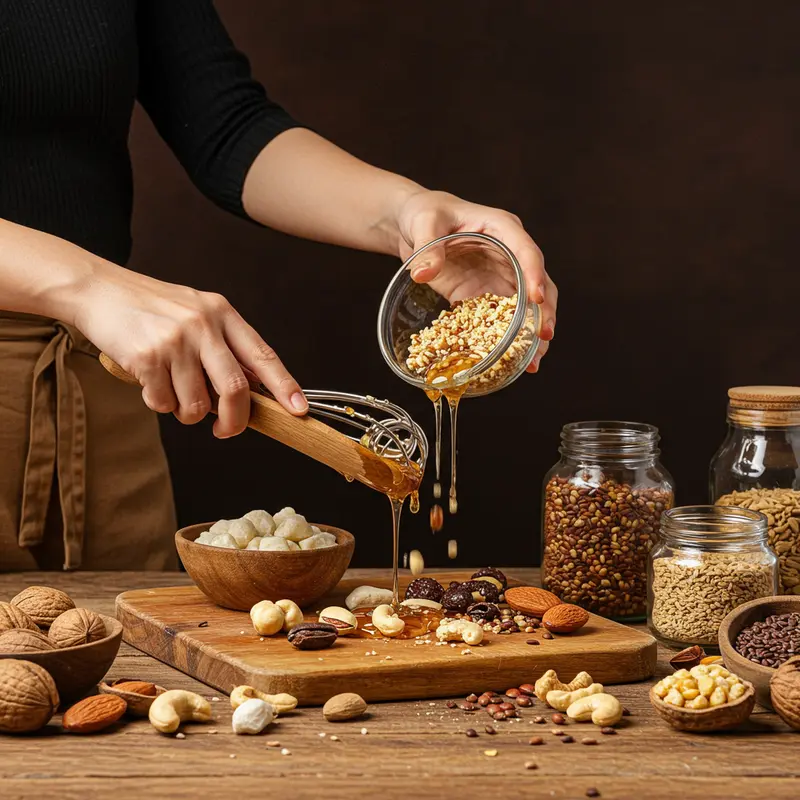 Bánh Trung Thu truyền thống với nhân thập cẩm đa dạng.