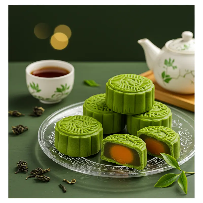 Bột matcha tươi sáng và trà xanh hiện đại – nguồn cảm hứng của giới trẻ.