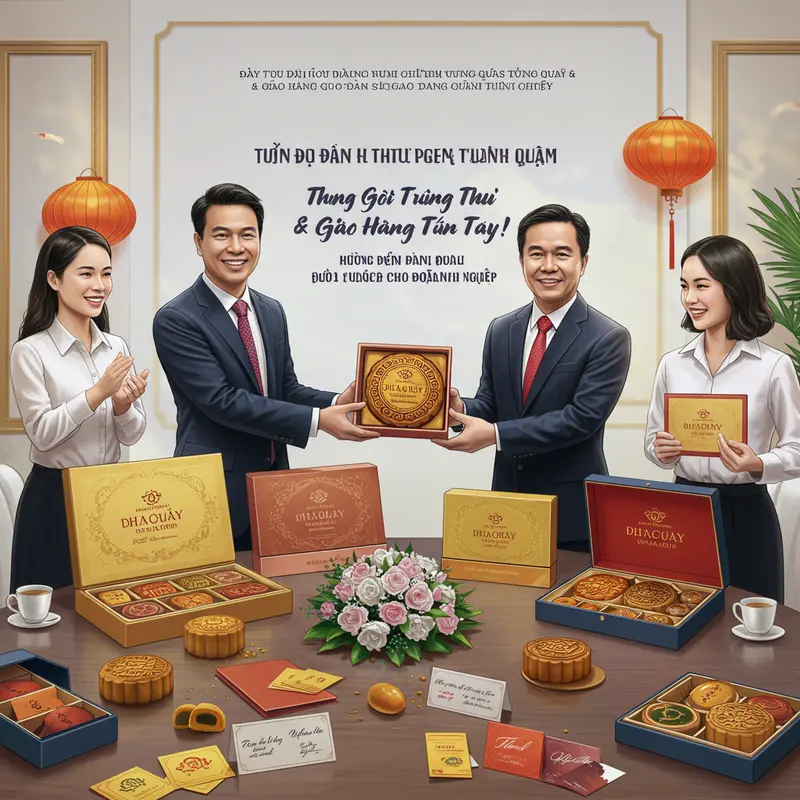 Doanh nghiệp lập kế hoạch ngân sách và danh sách nhận quà bánh Trung Thu.