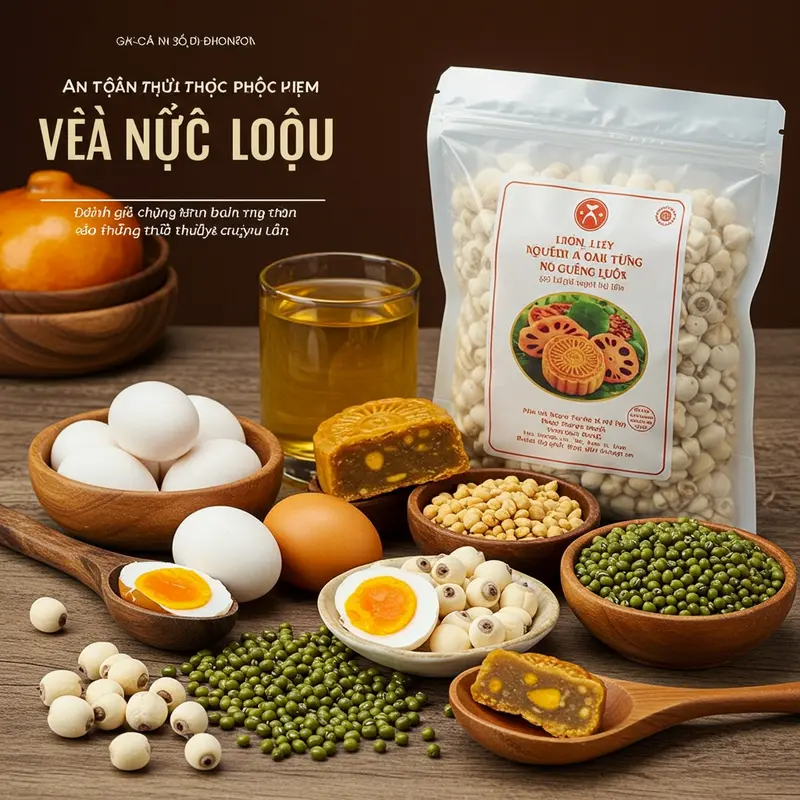 Bánh Trung Thu đa dạng từ các thương hiệu lớn với lớp vỏ và nhân rõ nét.