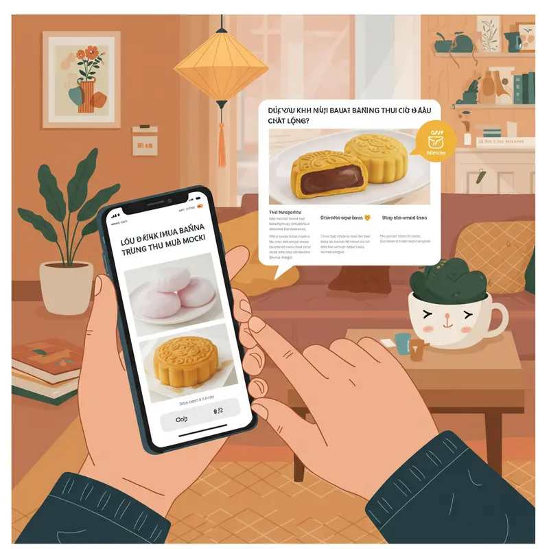 Bánh Trung Thu Mochi với lớp vỏ dẻo mềm và đa dạng nhân bánh