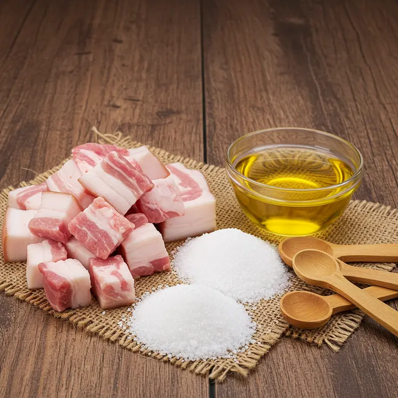 Mỡ đường vàng ươm giúp bánh Trung Thu mềm mịn và bóng đẹp