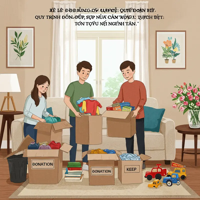 Gia đình Việt cùng nhau dọn dẹp, trang trí nhà cửa chuẩn bị đón Tết.