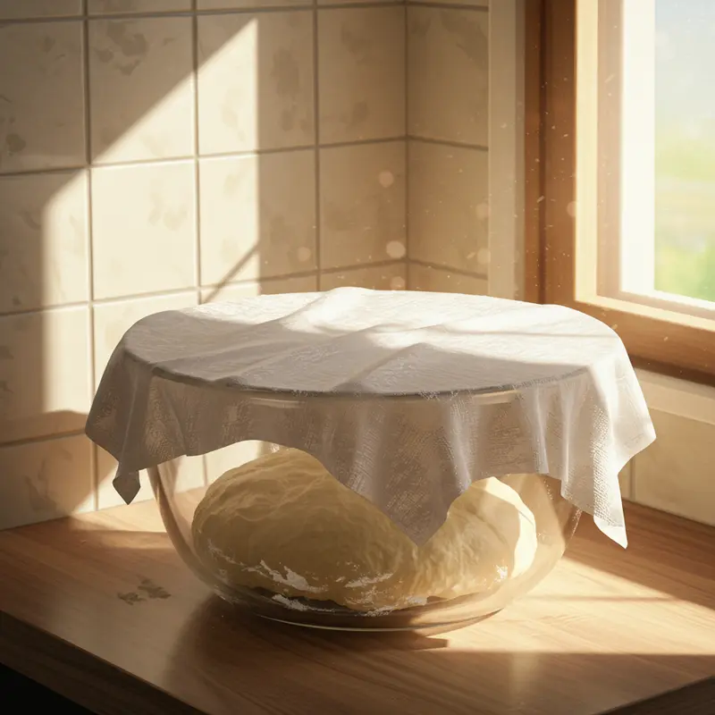 Nguyên liệu chuẩn bị làm vỏ bánh nướng mềm dẻo