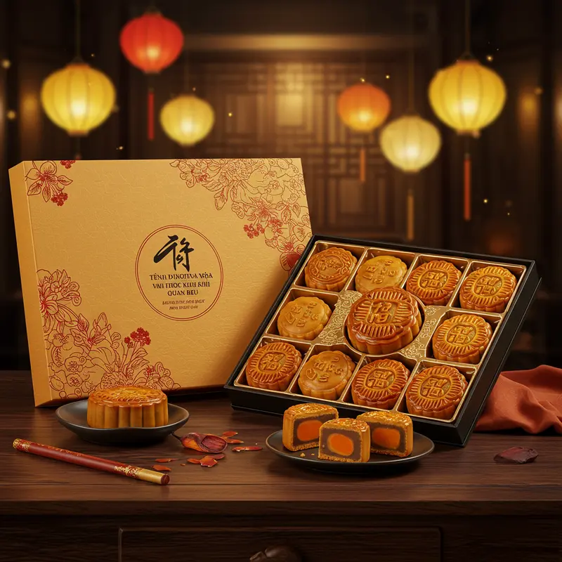 Sắc màu đa dạng của các loại nhân bánh trung thu truyền thống và hiện đại.