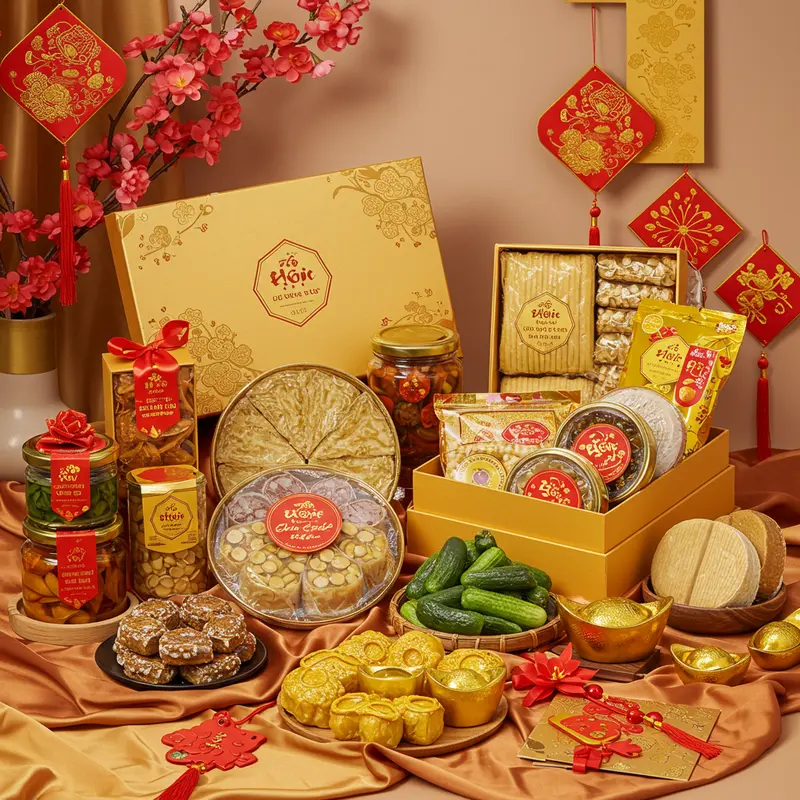 Giò lụa, chả quế, giò bò – những món đặc trưng không thể thiếu trên mâm cỗ Tết miền Bắc.