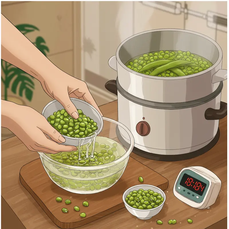 Các nguyên liệu chuẩn bị cho nhân bánh Trung Thu truyền thống.