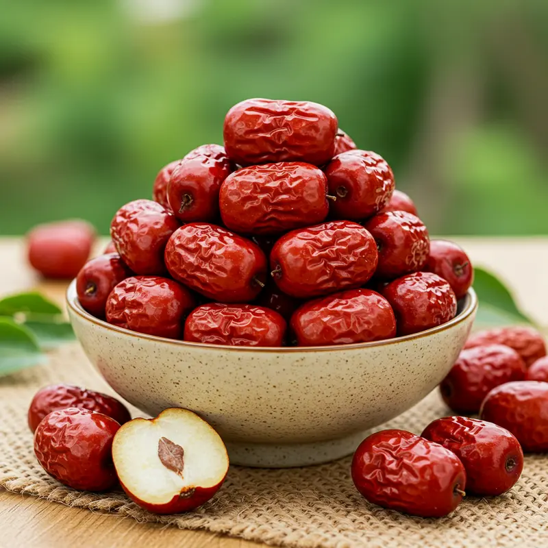 Hạt sen tươi trong bát gỗ truyền thống thể hiện sự thuần khiết của nguyên liệu tự nhiên