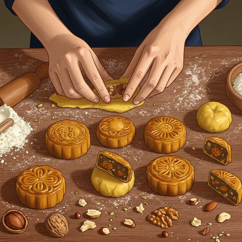 Óc chó, macca và hạnh nhân – ba loại hạt dinh dưỡng cho nhân bánh trung thu