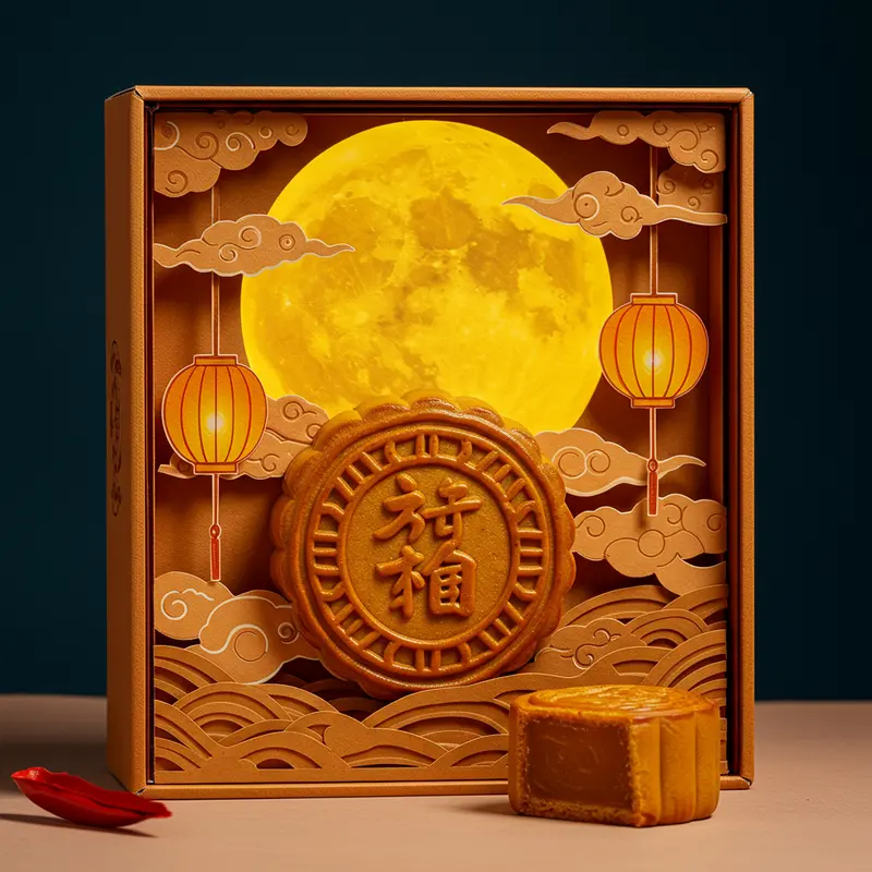 Các phong cách trang trí hộp bánh Trung Thu đa dạng từ truyền thống đến hiện đại.