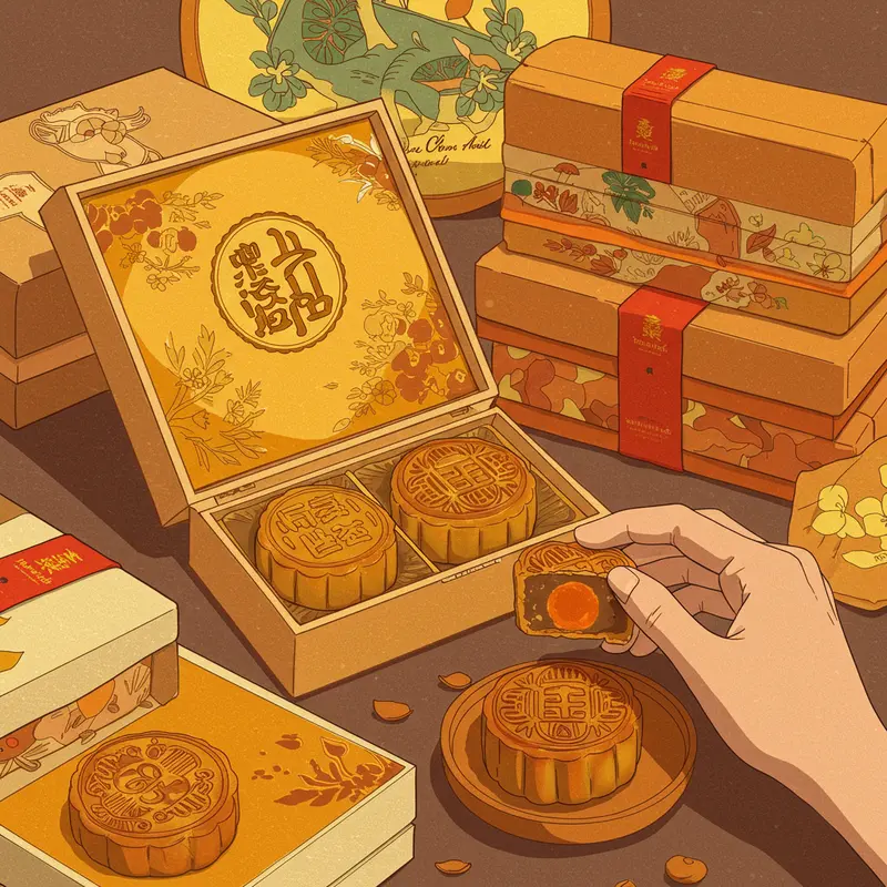 Gia đình Việt cùng quây quần bên bàn bánh Trung Thu, chia sẻ khoảnh khắc sum vầy.