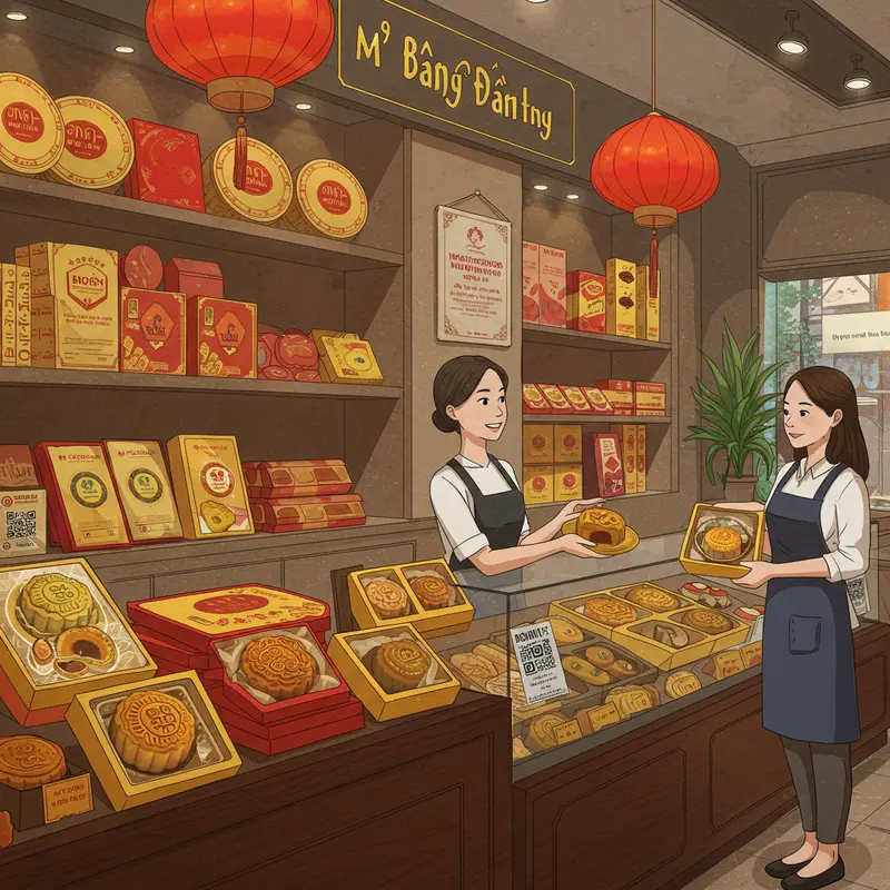 Bánh Trung Thu nhân hiện đại đa dạng với nhiều loại nhân sáng tạo.