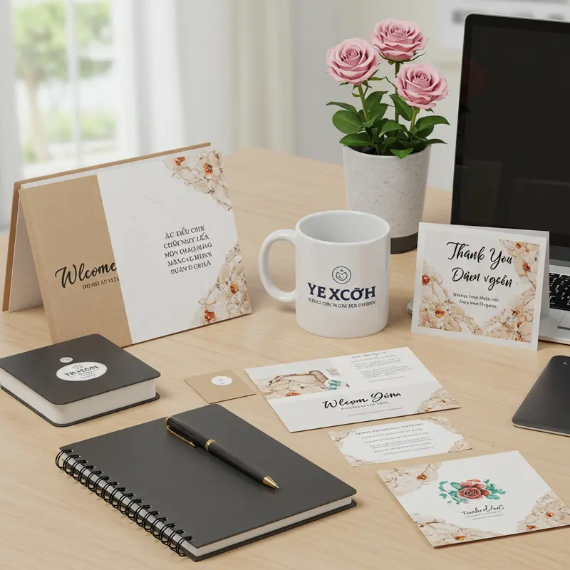 Nhân viên mới được đồng nghiệp chào đón cùng món quà ý nghĩa.