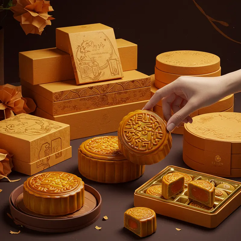 Set quà bánh Trung Thu cao cấp kết nối doanh nghiệp và đối tác.