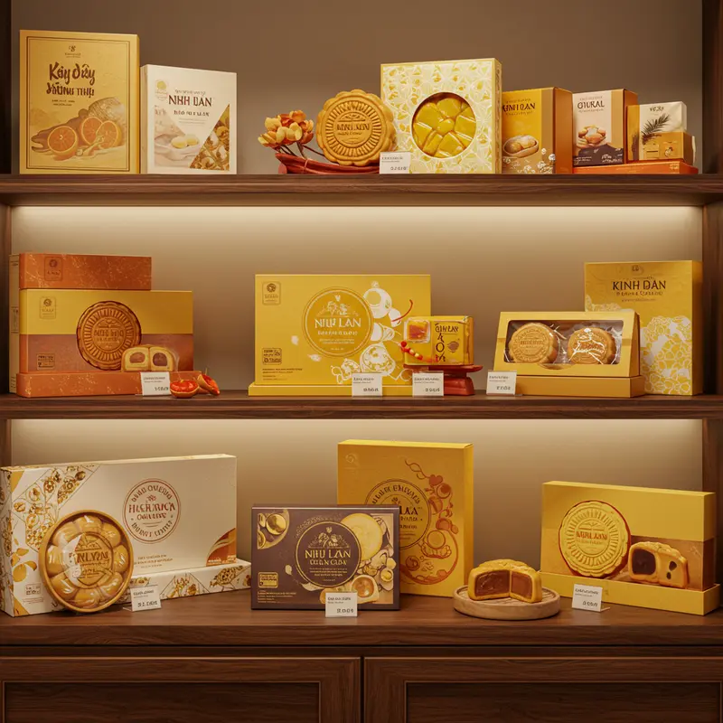 Bánh trung thu mang ý nghĩa sum vầy, là lựa chọn quà tặng sang trọng cho doanh nghiệp.