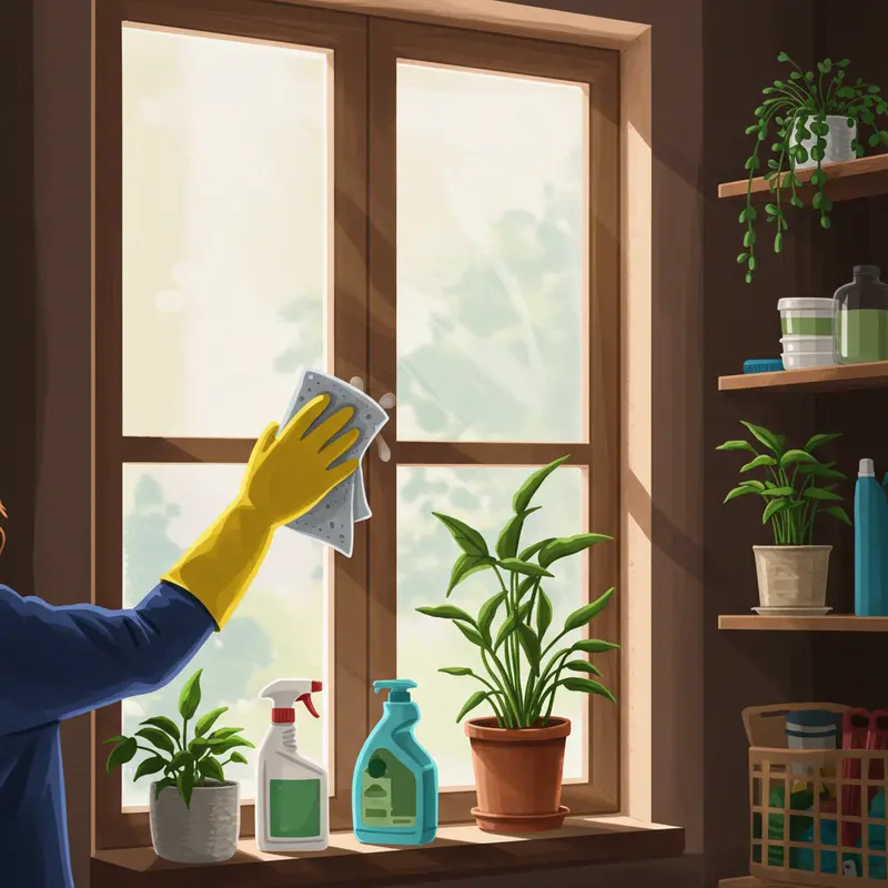 Gia đình Việt cùng nhau dọn dẹp, trang trí nhà cửa chuẩn bị đón Tết.