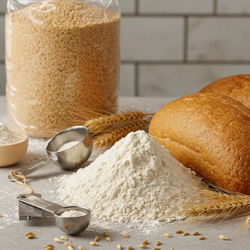 Các loại bột mì phổ biến dùng làm bánh Trung Thu và công dụng của chúng.