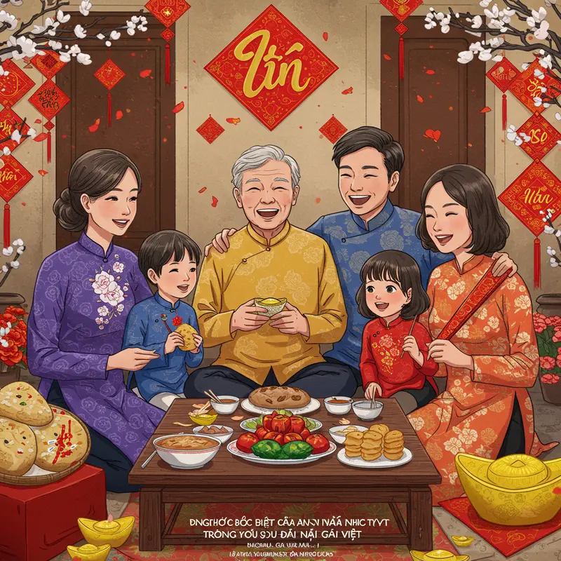 Dân ca truyền thống được trình diễn trong dịp Tết cổ truyền Việt Nam.