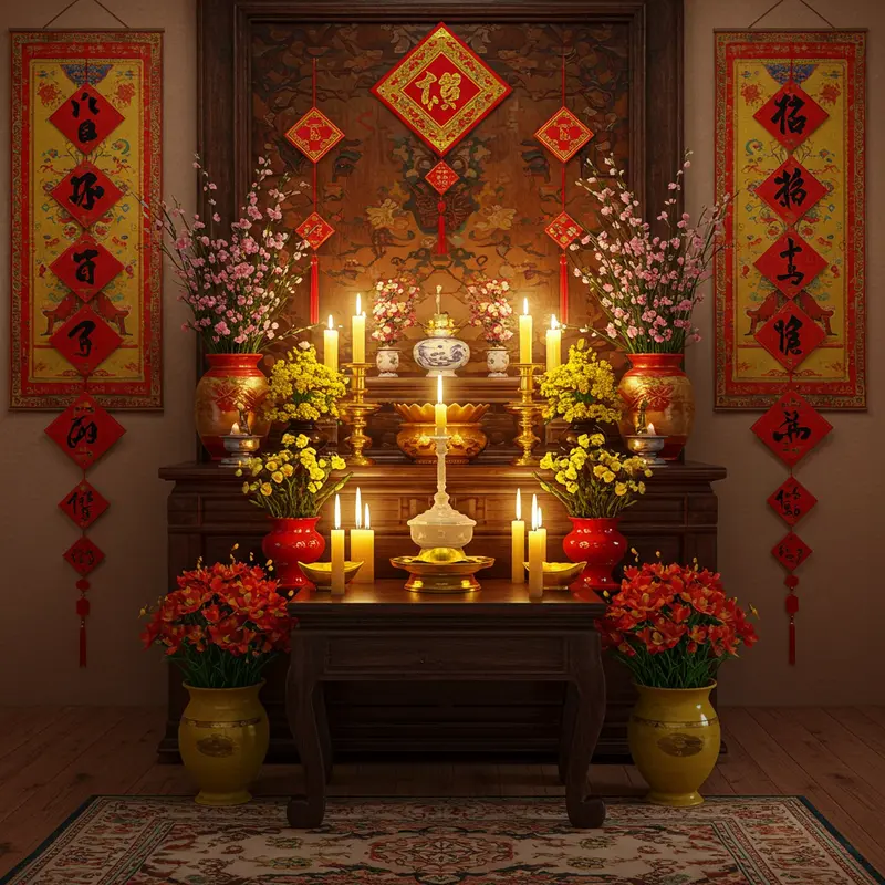 Tinh thần sum họp và nồng ấm khi đón người xông đất đầu năm.