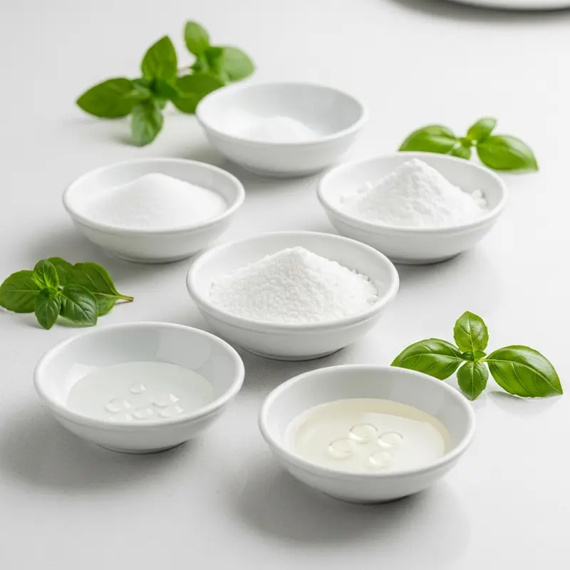 Kệ siêu thị với nhiều sản phẩm ‘Không thêm đường’ từ nước ép, mứt đến sữa.