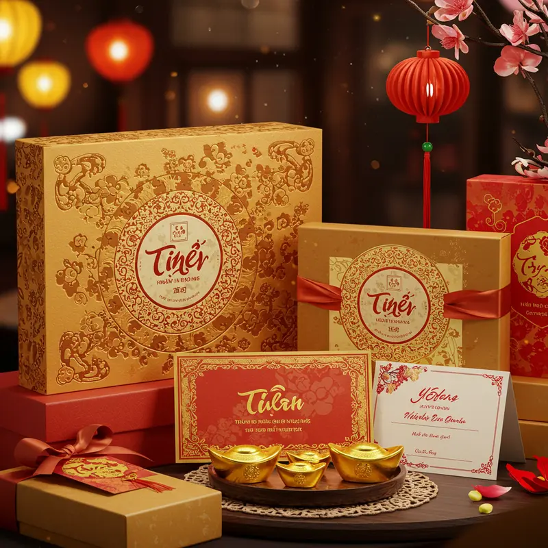 Chọn quà Tết tinh tế phù hợp từng đối tượng.