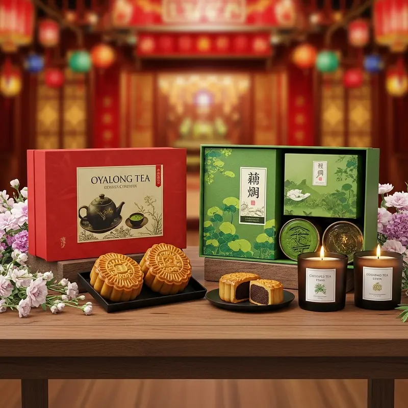 Bàn trà sang trọng thể hiện ý nghĩa của việc biếu tặng trà.