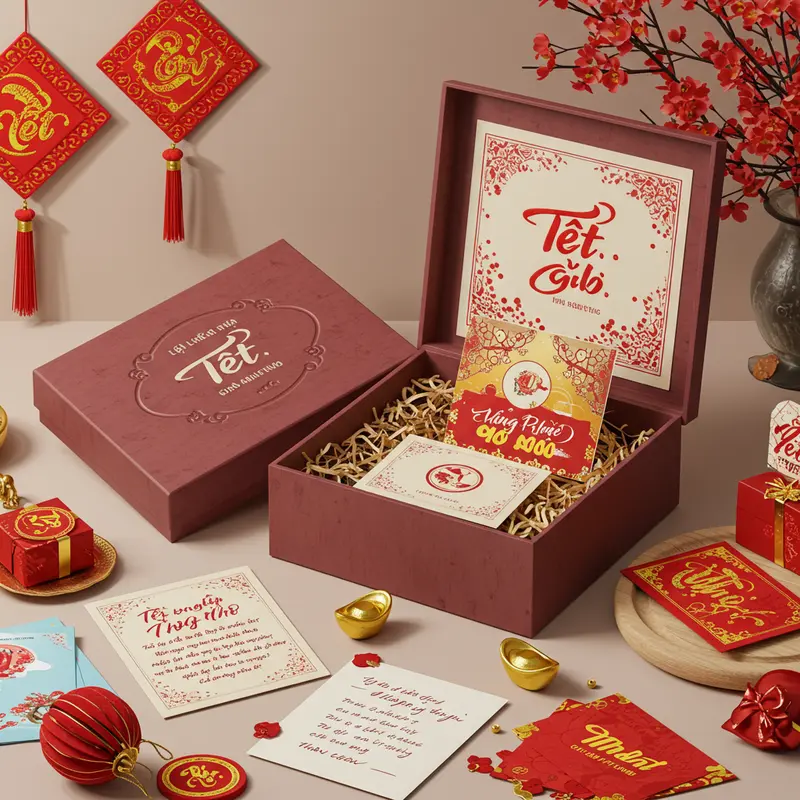 Hộp quà Tết hữu cơ đang là lựa chọn mới của doanh nghiệp hiện đại.