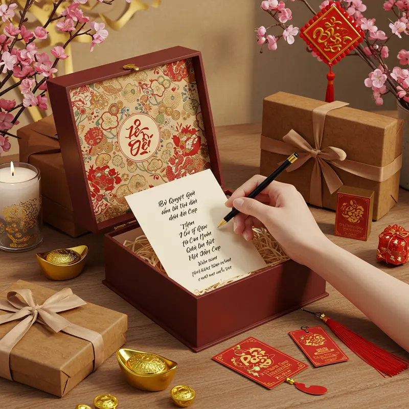 Trao quà Tết sang trọng giữa các lãnh đạo ngành tài chính, ngân hàng.