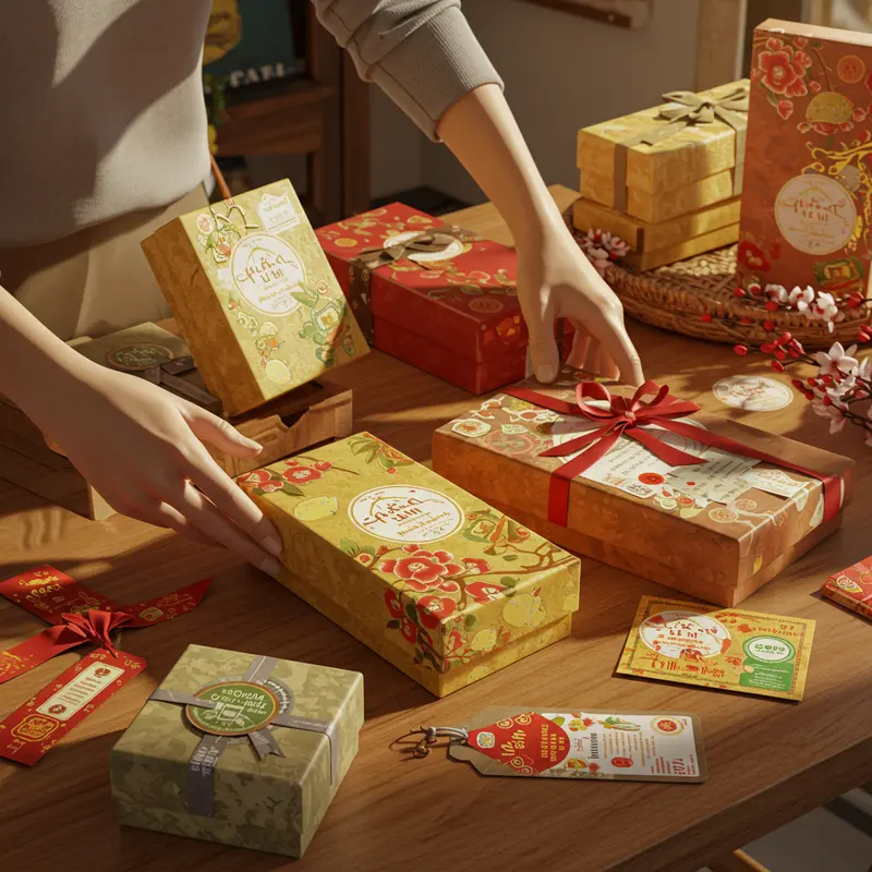 Hộp quà Tết hữu cơ đang là lựa chọn mới của doanh nghiệp hiện đại.