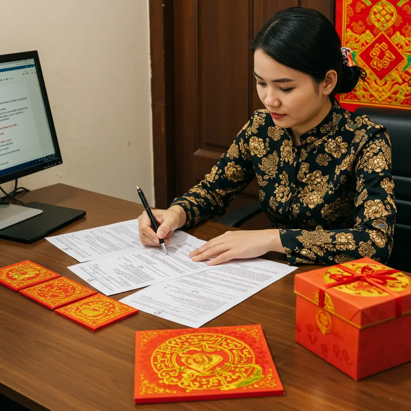 Doanh nghiệp trao quà Tết và xuất hóa đơn đúng đối tượng thụ hưởng.