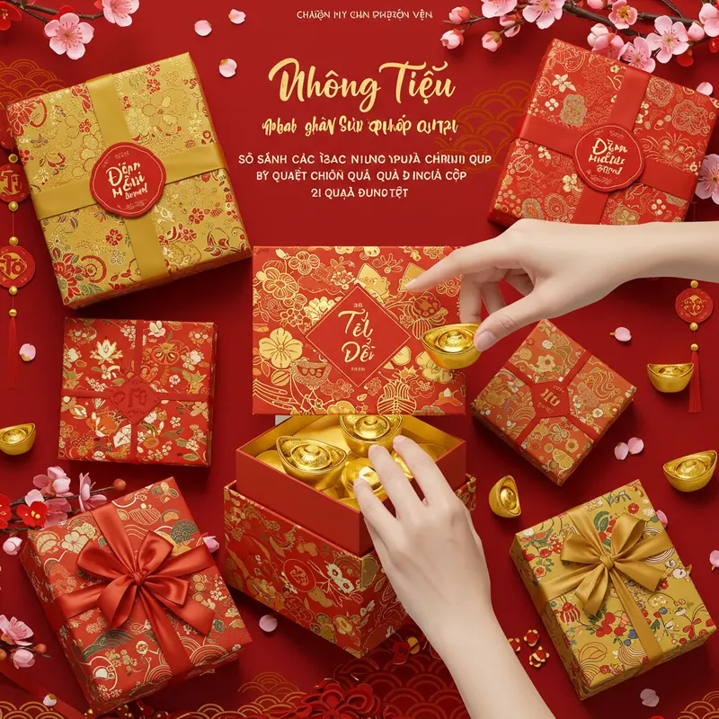 Các tiêu chí để đánh giá nhà cung cấp hộp quà Tết.