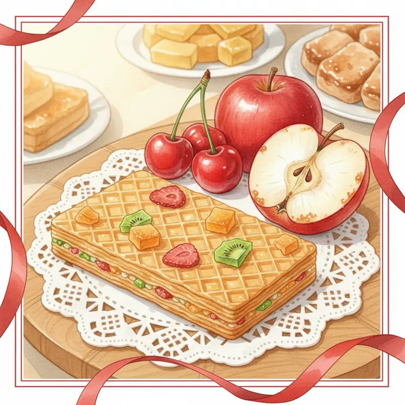 Giỏ quà Tết hiện đại với bánh kẹo nhập khẩu đa dạng.