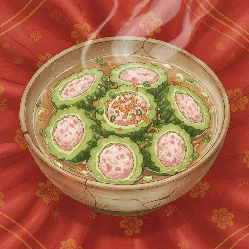 Bữa cơm sum vầy nhiều thế hệ với các món Tết truyền thống Nam Bộ.